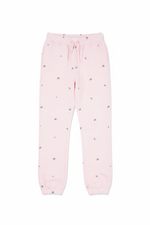 Shop Brunette The Label Brunette The Label "Be Kind" All Over Floral Oversized Joggers Sweatpants for women – premium loungewear and festival fashion at Spoiled Brat
