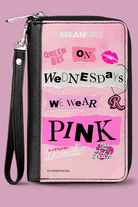 Shop Buckle Down Products Buckle Down Mean Girls Plastics Purse Wallet for women – premium loungewear and festival fashion at Spoiled Brat