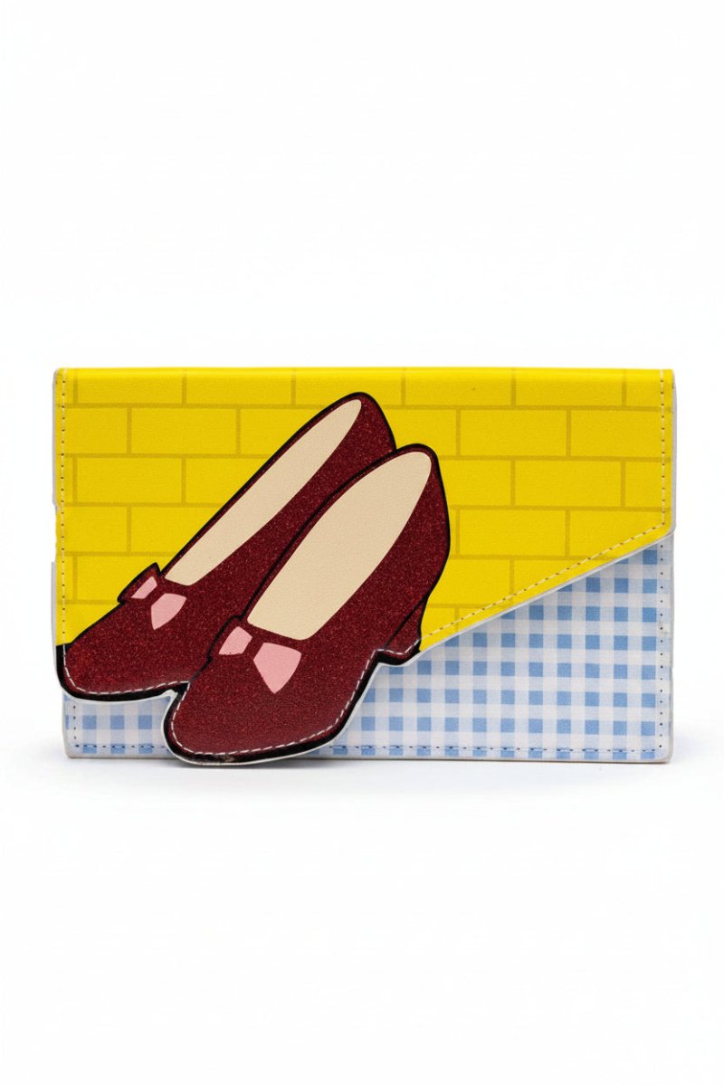 Shop Buckle Down Products Buckle Down Products Wizard of Oz Fold Over Wallet Clutch Bag for women – premium loungewear and festival fashion at Spoiled Brat
