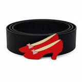 Shop Buckle Down Products Buckle Down Wizard Of Oz Ruby Slippers Enamel Belt Belt for women – premium loungewear and festival fashion at Spoiled Brat