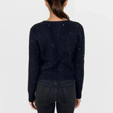 Shop CHRLDR CHRLDR All Over Diamonds Cropped Cardigan Sweater Cardigan for women – premium loungewear and festival fashion at Spoiled Brat