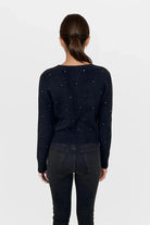Shop CHRLDR CHRLDR All Over Diamonds Cropped Cardigan Sweater Cardigan for women – premium loungewear and festival fashion at Spoiled Brat