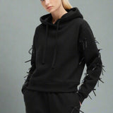 Shop CHRLDR CHRLDR Molly Bows Hoodie Hoodie for women – premium loungewear and festival fashion at Spoiled Brat