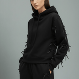 Shop CHRLDR CHRLDR Molly Bows Hoodie Hoodie for women – premium loungewear and festival fashion at Spoiled Brat