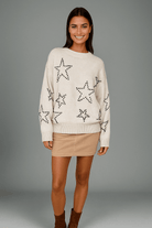 CHRLDR Studded Star Perfect Sweater - Spoiled Brat