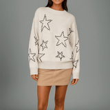 Shop CHRLDR CHRLDR Studded Star Perfect Sweater Jumper for women – premium loungewear and festival fashion at Spoiled Brat