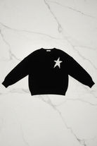 Shop CHRLDR CHRLDR Sylvie Star Patch Perfect Sweater Jumper for women – premium loungewear and festival fashion at Spoiled Brat