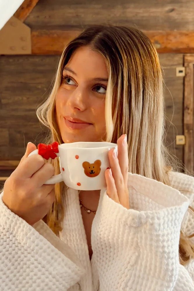 Shop Coconut Lane Coconut Lane Berry Cute Mug & Toast Plate Set Mug for women – premium loungewear and festival fashion at Spoiled Brat