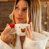 Shop Coconut Lane Coconut Lane Berry Cute Mug & Toast Plate Set Mug for women – premium loungewear and festival fashion at Spoiled Brat