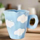 Shop Coconut Lane Coconut Lane Clouds Coffee Mug Mug for women – premium loungewear and festival fashion at Spoiled Brat