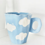 Shop Coconut Lane Coconut Lane Clouds Coffee Mug Mug for women – premium loungewear and festival fashion at Spoiled Brat
