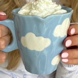 Shop Coconut Lane Coconut Lane Clouds Coffee Mug Mug for women – premium loungewear and festival fashion at Spoiled Brat