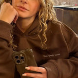 Shop Coconut Lane Coconut Lane Feelings "Selectively Social" Hoodie Hoodie for women – premium loungewear and festival fashion at Spoiled Brat