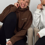 Shop Coconut Lane Coconut Lane Feelings "Selectively Social" Hoodie Hoodie for women – premium loungewear and festival fashion at Spoiled Brat
