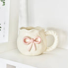 Coconut Lane Pink Bow Mug by Coconut Lane – Mug – | Spoiled Brat UK