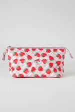 Shop Coconut Lane Coconut Lane Quilted Berry Cute Expandable Cosmetic Bag Cosmetic Case for women – premium loungewear and festival fashion at Spoiled Brat