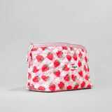 Shop Coconut Lane Coconut Lane Quilted Berry Cute Expandable Cosmetic Bag Cosmetic Case for women – premium loungewear and festival fashion at Spoiled Brat