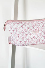 Shop Coconut Lane Coconut Lane Quilted Dainty Bows Expandable Cosmetic Bag Cosmetic Case for women – premium loungewear and festival fashion at Spoiled Brat
