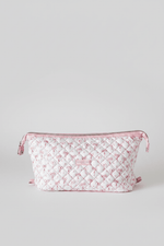 Shop Coconut Lane Coconut Lane Quilted Dainty Bows Expandable Cosmetic Bag Cosmetic Case for women – premium loungewear and festival fashion at Spoiled Brat