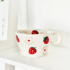 Shop Coconut Lane Coconut Lane Strawberries & Floral Mug Mug for women – premium loungewear and festival fashion at Spoiled Brat