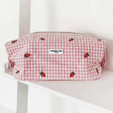 Shop Coconut Lane Coconut Lane Strawberry Picnic Magic Lifestyle Pouch Cosmetic Case for women – premium loungewear and festival fashion at Spoiled Brat