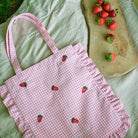 Coconut Lane Strawberry Picnic Tote Bag by Coconut Lane – Tote Bag – | Spoiled Brat UK
