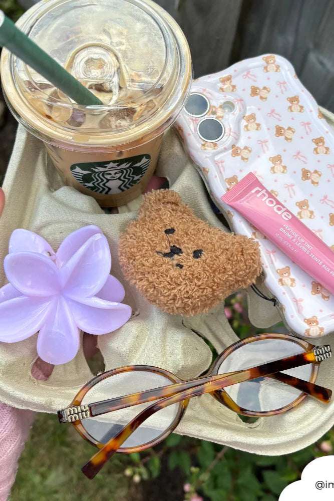 Coconut Lane Teddy Bear Phone Charm by Coconut Lane – Phone Charm – | Spoiled Brat UK