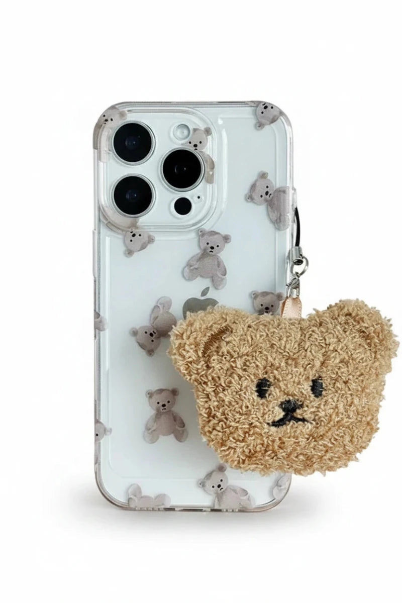 Shop Coconut Lane Coconut Lane Teddy Bear Phone Charm Phone Charm for women – premium loungewear and festival fashion at Spoiled Brat