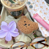 Shop Coconut Lane Coconut Lane Teddy Bear Phone Charm Phone Charm for women – premium loungewear and festival fashion at Spoiled Brat