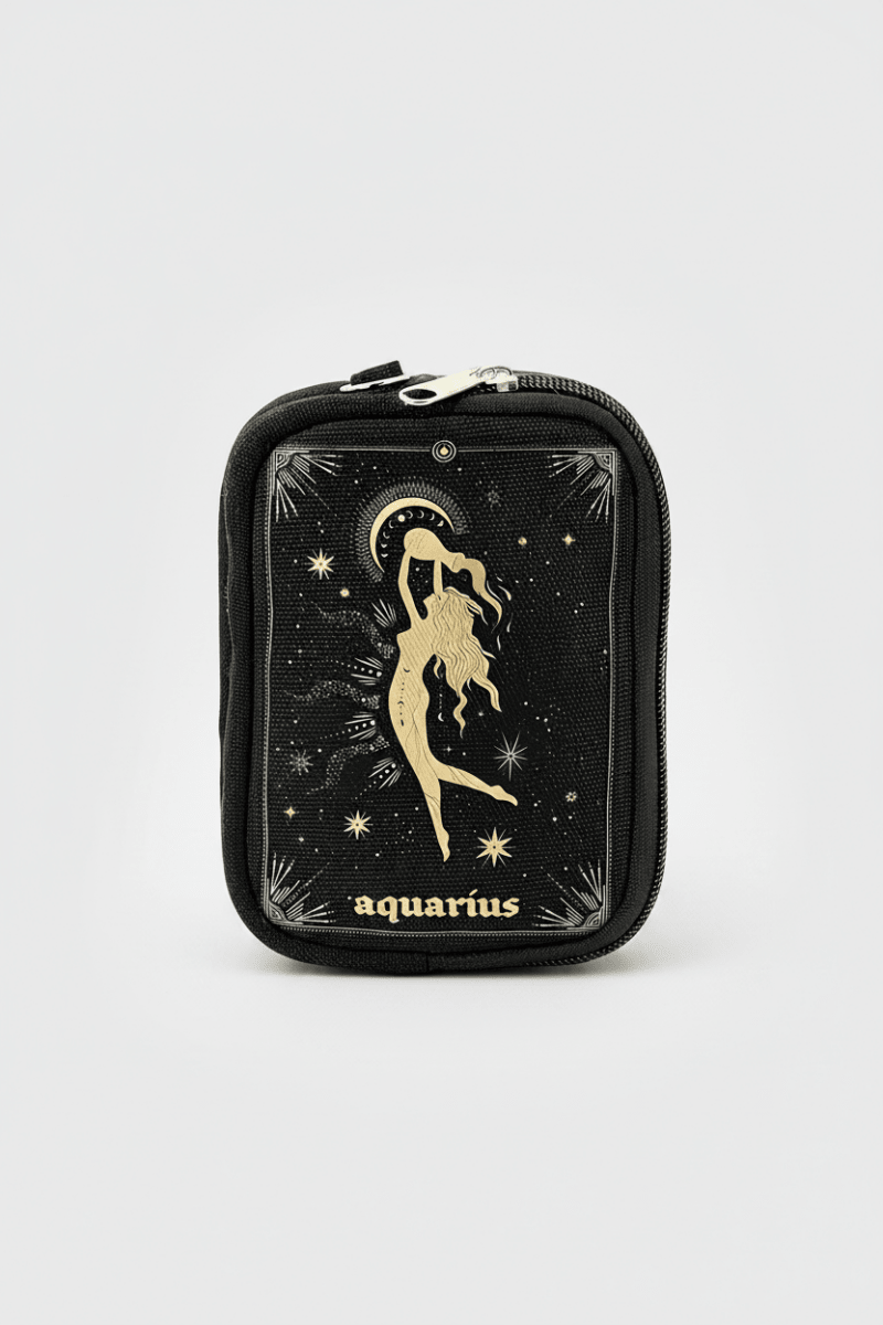 Shop Comeco INC Zodiac Sign Wristlet Purse Purse for women – premium loungewear and festival fashion at Spoiled Brat