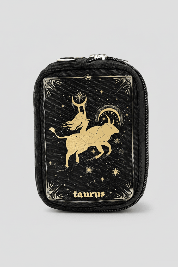 Shop Comeco INC Zodiac Sign Wristlet Purse Purse for women – premium loungewear and festival fashion at Spoiled Brat