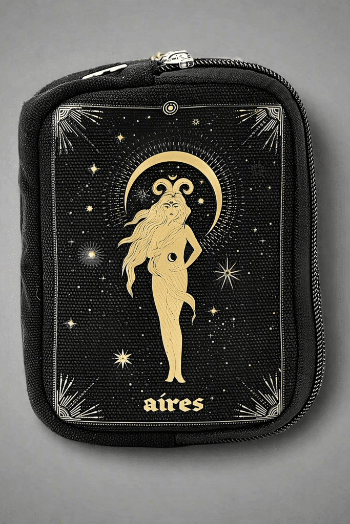 Shop Comeco INC Zodiac Sign Wristlet Purse Purse for women – premium loungewear and festival fashion at Spoiled Brat