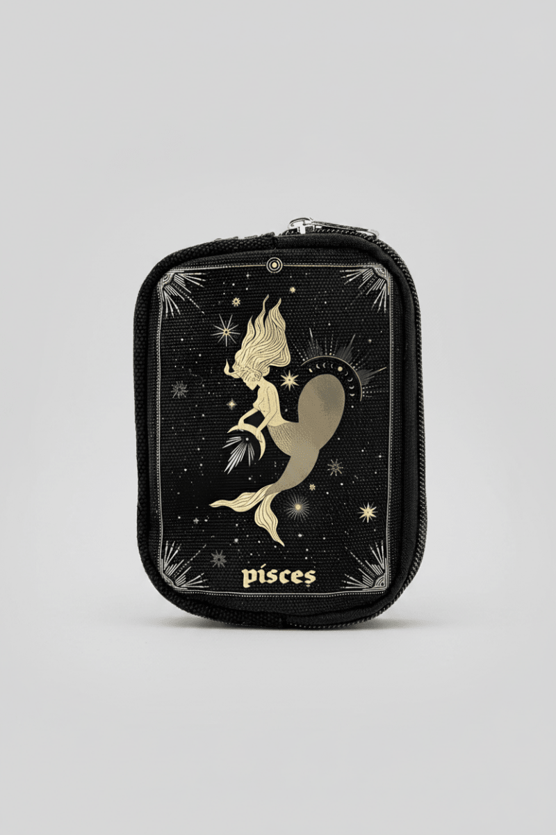 Shop Comeco INC Zodiac Sign Wristlet Purse Purse for women – premium loungewear and festival fashion at Spoiled Brat
