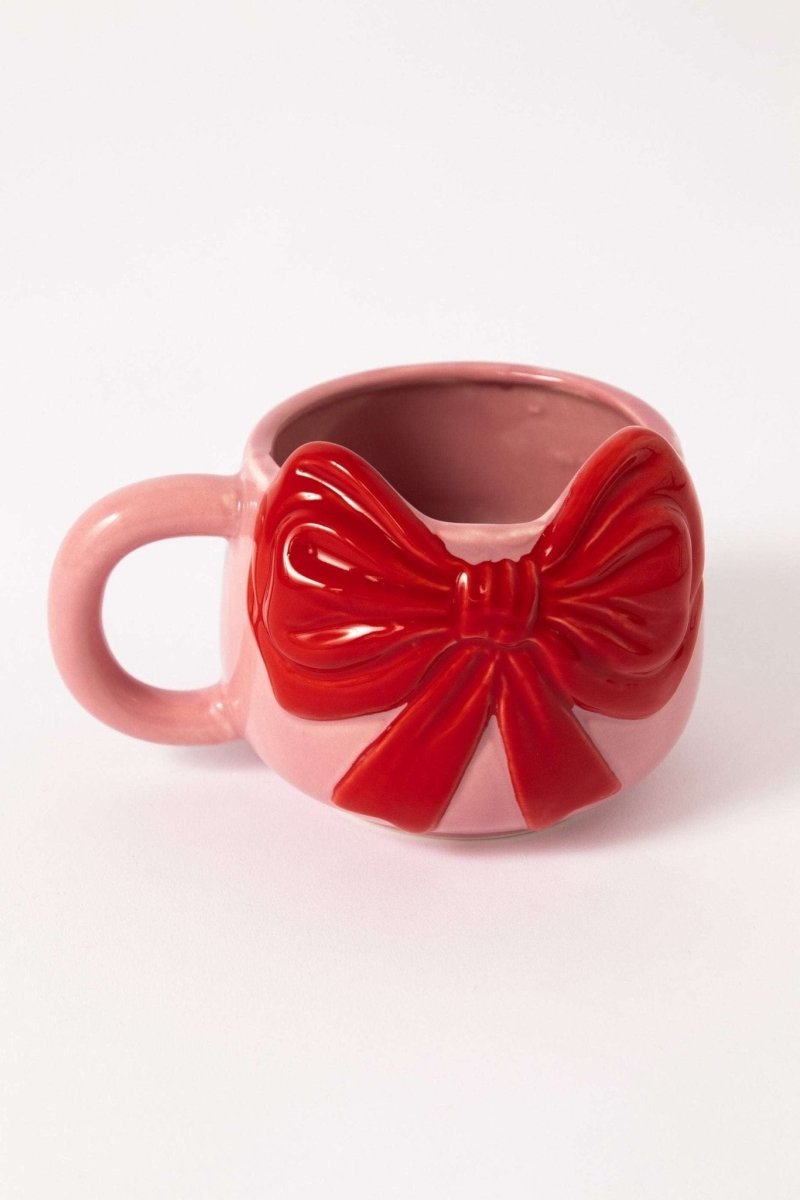 Shop Daisy Street Daisy Street 3D Bow Mug Cup for women – premium loungewear and festival fashion at Spoiled Brat