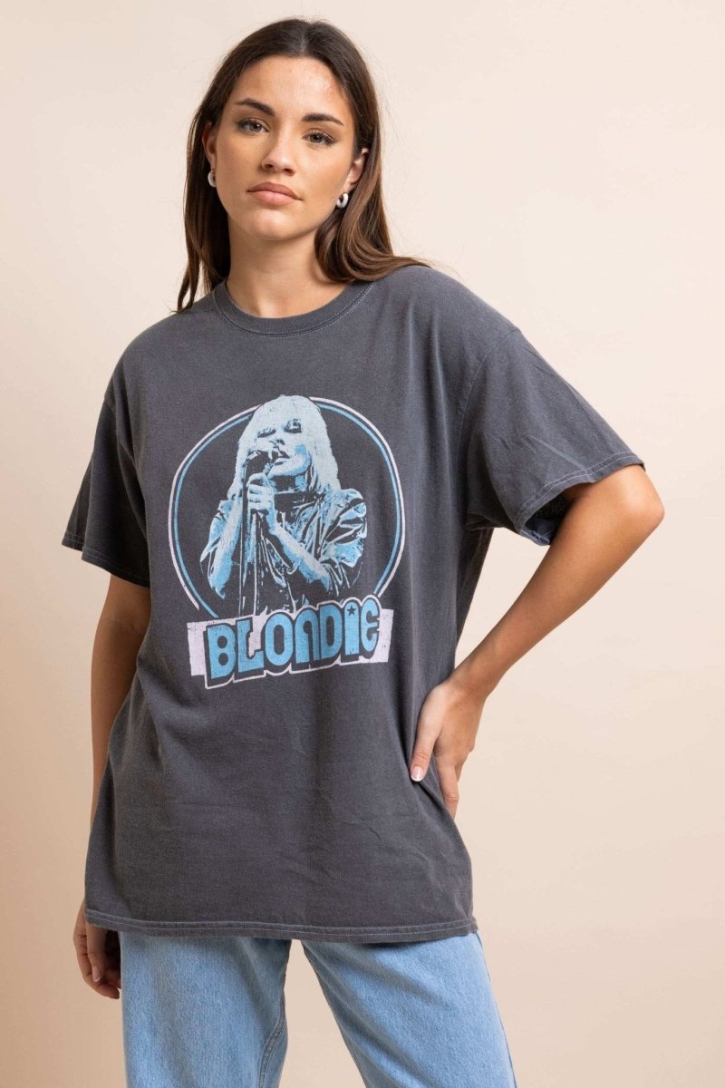 Shop Daisy Street Daisy Street Blondie Tyler Tee T-Shirts for women – premium loungewear and festival fashion at Spoiled Brat