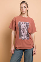 Shop Daisy Street Daisy Street Blondie Washed Tyler Tee T-Shirts for women – premium loungewear and festival fashion at Spoiled Brat