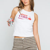 Shop Daisy Street Daisy Street Cherry Coke Graphic Tank Top Tank Top for women – premium loungewear and festival fashion at Spoiled Brat