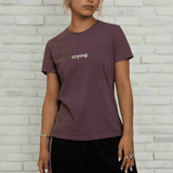 Shop Daisy Street Daisy Street Crying Printed Tee T-Shirts for women – premium loungewear and festival fashion at Spoiled Brat