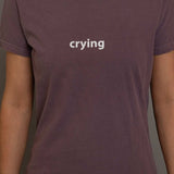 Shop Daisy Street Daisy Street Crying Printed Tee T-Shirts for women – premium loungewear and festival fashion at Spoiled Brat
