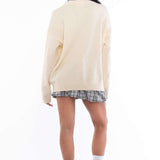 Shop Daisy Street Daisy Street Cute Teddy Bear Intarsia Knit Jumper Jumper for women – premium loungewear and festival fashion at Spoiled Brat