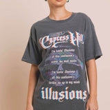 Shop Daisy Street Daisy Street Cypress Hill Washed Tyler Tee T-Shirts for women – premium loungewear and festival fashion at Spoiled Brat