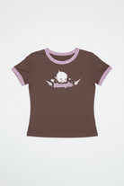 Shop Daisy Street Daisy Street Kewpie Angel Graphic Baby Tee T-Shirt for women – premium loungewear and festival fashion at Spoiled Brat