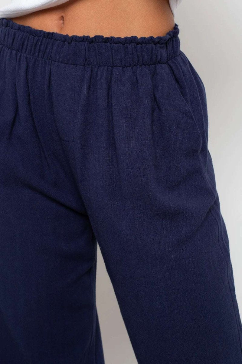 Shop Daisy Street Daisy Street Mid Rise Wide Leg Joggers Jogger Bottoms for women – premium loungewear and festival fashion at Spoiled Brat
