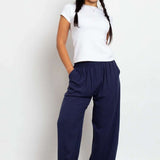 Shop Daisy Street Daisy Street Mid Rise Wide Leg Joggers Jogger Bottoms for women – premium loungewear and festival fashion at Spoiled Brat