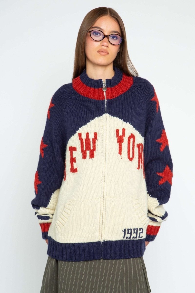 Shop Daisy Street Daisy Street New York Knitted Cardigan Cardigan for women – premium loungewear and festival fashion at Spoiled Brat