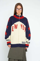 Shop Daisy Street Daisy Street New York Knitted Cardigan Cardigan for women – premium loungewear and festival fashion at Spoiled Brat