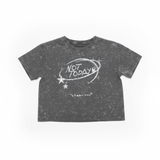 Shop Daisy Street Daisy Street Not Today Snow Washed Baby Tee T-Shirts for women – premium loungewear and festival fashion at Spoiled Brat