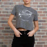 Shop Daisy Street Daisy Street Not Today Snow Washed Baby Tee T-Shirts for women – premium loungewear and festival fashion at Spoiled Brat