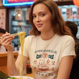 Shop Daisy Street Daisy Street Ramen Club Baby Tee T-Shirt for women – premium loungewear and festival fashion at Spoiled Brat