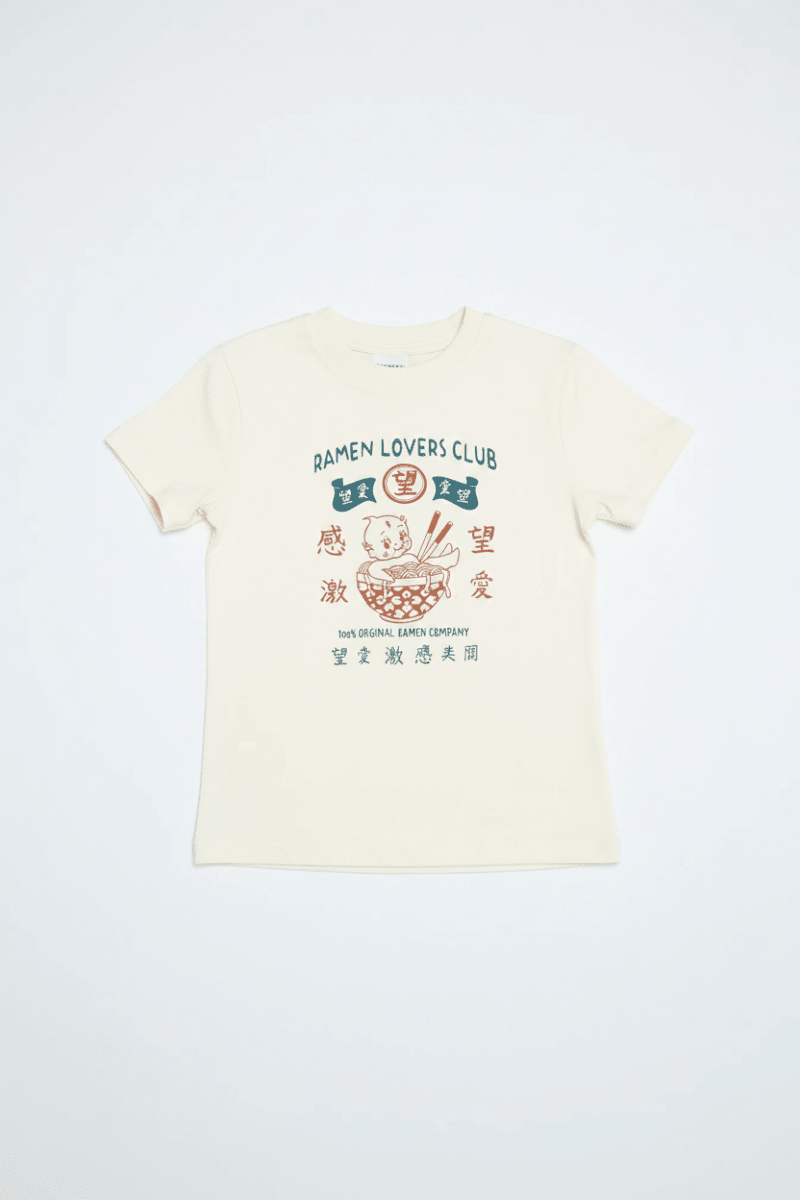 Shop Daisy Street Daisy Street Ramen Club Baby Tee T-Shirt for women – premium loungewear and festival fashion at Spoiled Brat